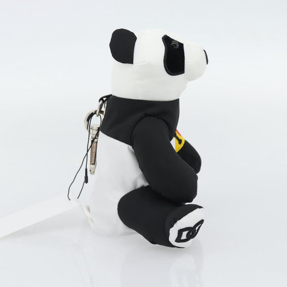 DOLCE&GABBANA D&G x Jujutsu Kaisen Eco Bag Panda Bag Nylon Black Auth 167375M