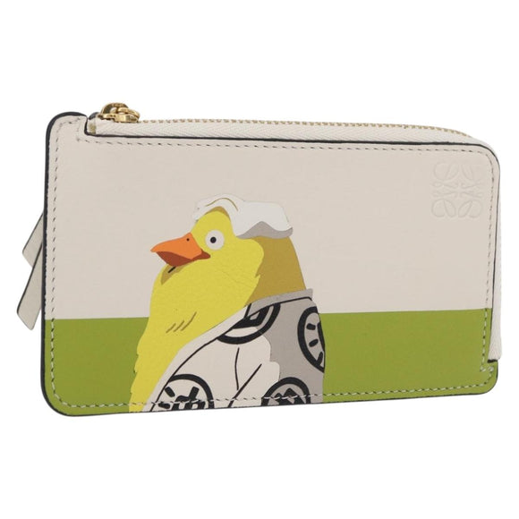 LOEWE × Studio Ghibli Spirited Away Ootori-sama Card Case Leather Auth 167376SM