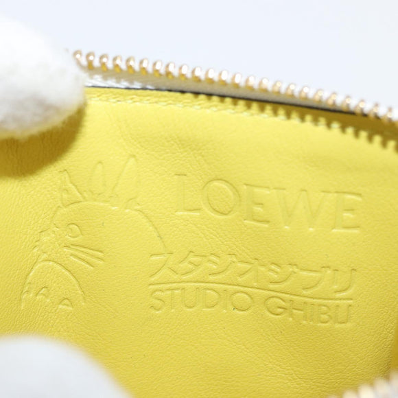 LOEWE × Studio Ghibli Spirited Away Ootori-sama Card Case Leather Auth 167376SM