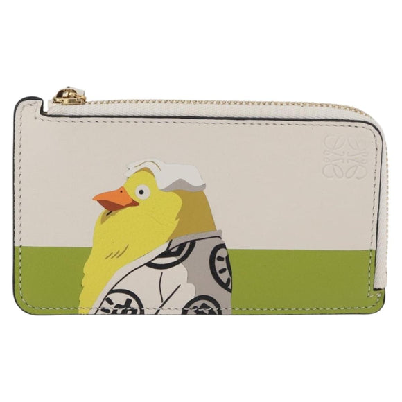 LOEWE × Studio Ghibli Spirited Away Ootori-sama Card Case Leather Auth 167376SM