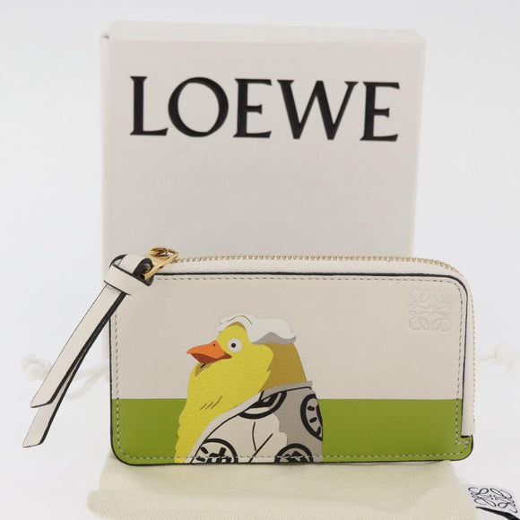 LOEWE × Studio Ghibli Spirited Away Ootori-sama Card Case Leather Auth 167376SM
