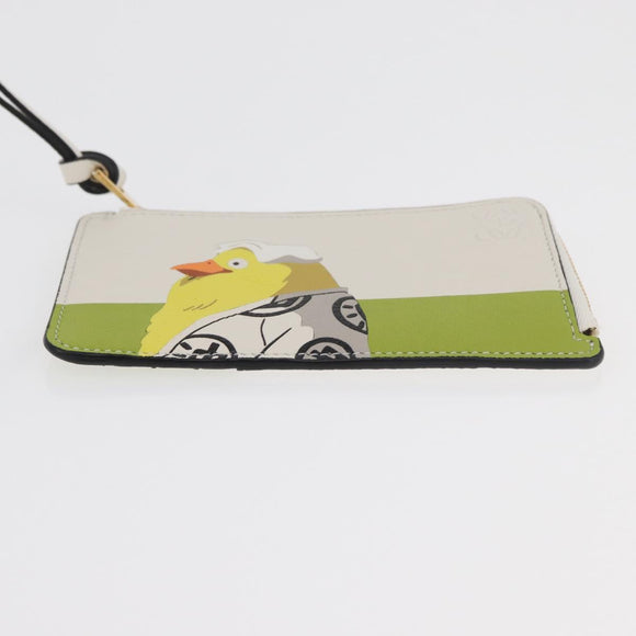 LOEWE × Studio Ghibli Spirited Away Ootori-sama Card Case Leather Auth 167376SM