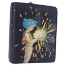LOEWE × Studio Ghibli Howl's Moving Castle Wallet Leather Navy Auth 167377SM-1