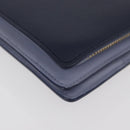 LOEWE × Studio Ghibli Howl's Moving Castle Wallet Leather Navy Auth 167377SM-16