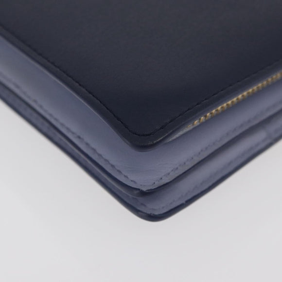 LOEWE × Studio Ghibli Howl's Moving Castle Wallet Leather Navy Auth 167377SM