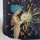 LOEWE × Studio Ghibli Howl's Moving Castle Wallet Leather Navy Auth 167377SM-18