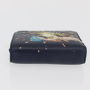 LOEWE × Studio Ghibli Howl's Moving Castle Wallet Leather Navy Auth 167377SM-4