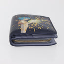 LOEWE × Studio Ghibli Howl's Moving Castle Wallet Leather Navy Auth 167377SM-6