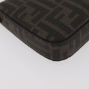 FENDI x FRGMT x POKÉMON Zucca Canvas Dragonfly Bag Black Brown Auth 167378SM-12