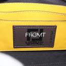 FENDI x FRGMT x POKÉMON Zucca Canvas Dragonfly Bag Black Brown Auth 167378SM-16