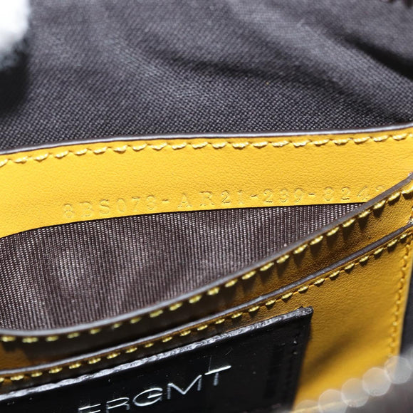 FENDI x FRGMT x POKÉMON Zucca Canvas Dragonfly Bag Black Brown Auth 167378SM