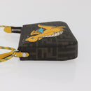 FENDI x FRGMT x POKÉMON Zucca Canvas Dragonfly Bag Black Brown Auth 167378SM-5