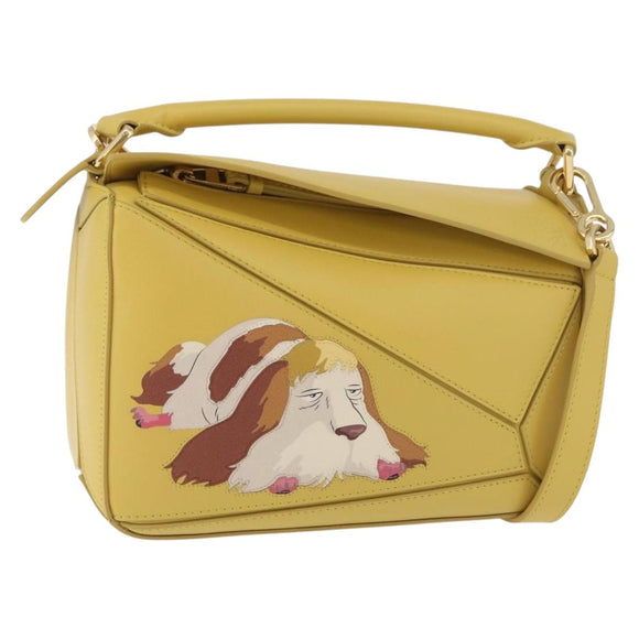 LOEWE Puzzle Bag Small Studio Ghibli Hin Spirited Away Leather Auth 167380SM