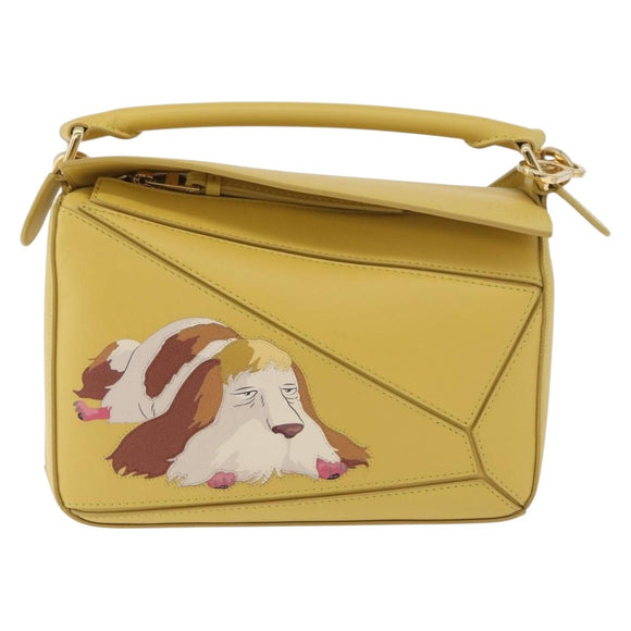 LOEWE Puzzle Bag Small Studio Ghibli Hin Spirited Away Leather Auth 167380SM