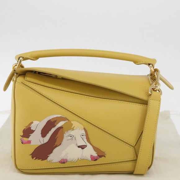 LOEWE Puzzle Bag Small Studio Ghibli Hin Spirited Away Leather Auth 167380SM