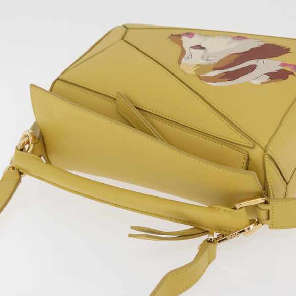 LOEWE Puzzle Bag Small Studio Ghibli Hin Spirited Away Leather Auth 167380SM