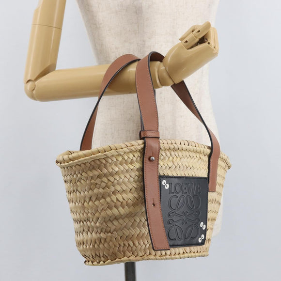 LOEWE × Studio Ghibli My Neighbor Totoro Pitch Black Basket Small Auth 167381SAM