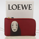 LOEWE × Studio Ghibli Spirited Away Kaonashi Card Case Red Gold Auth 167382SM-12