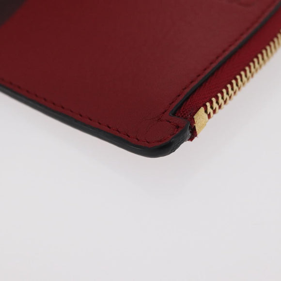 LOEWE × Studio Ghibli Spirited Away Kaonashi Card Case Red Gold Auth 167382SM