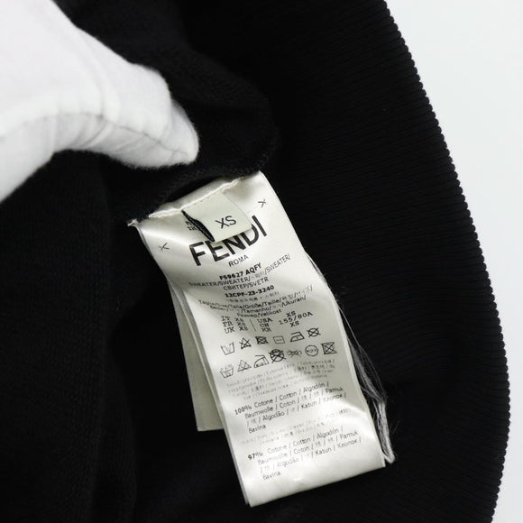 FENDI FENDI x FRGMT x POKÉMON Parker Kairyu Cotton XS Black Auth 167383SM