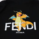 FENDI FENDI x FRGMT x POKÉMON Parker Kairyu Cotton XS Black Auth 167383SM-5