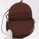 LOEWE × Studio Ghibli anagram Heel Pouch Haku Bag Leather Brown Auth 167385SM-9