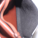 LOEWE × Studio Ghibli anagram Heel Pouch Haku Bag Leather Brown Auth 167385SM-10