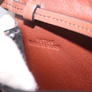LOEWE × Studio Ghibli anagram Heel Pouch Haku Bag Leather Brown Auth 167385SM-11