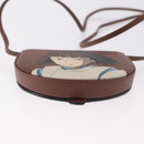 LOEWE × Studio Ghibli anagram Heel Pouch Haku Bag Leather Brown Auth 167385SM-5