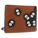 LOEWE × Studio Ghibli My Neighbor Totoro Pitch Black Wallet Brown Auth 167386SAM-1