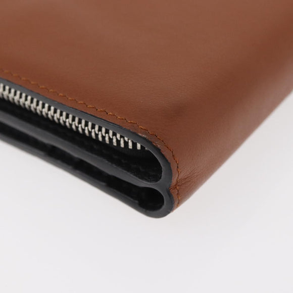 LOEWE × Studio Ghibli My Neighbor Totoro Pitch Black Wallet Brown Auth 167386SAM