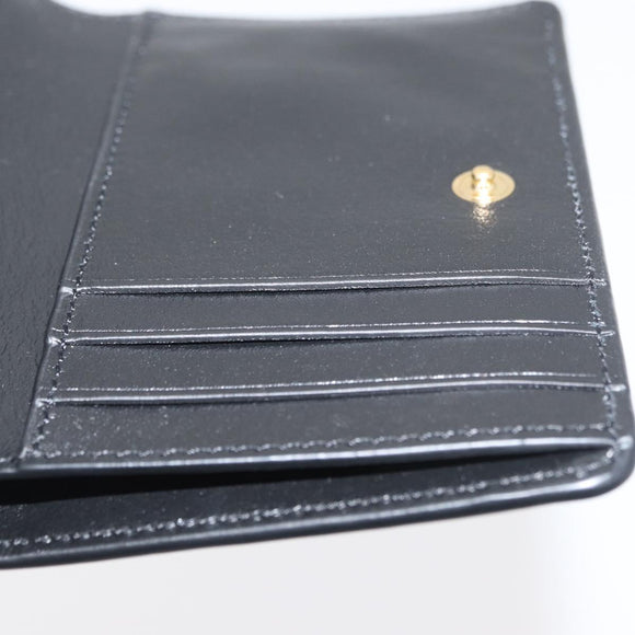LOEWE × Studio Ghibli Howl's Moving Castle Wallet Leather Black Auth 167387SM