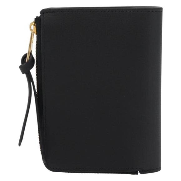 LOEWE × Studio Ghibli Howl's Moving Castle Wallet Leather Black Auth 167387SM