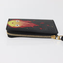 LOEWE × Studio Ghibli Howl's Moving Castle Wallet Leather Black Auth 167387SM-3