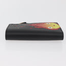 LOEWE × Studio Ghibli Howl's Moving Castle Wallet Leather Black Auth 167387SM-4