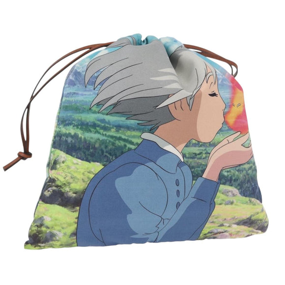 LOEWE × Studio Ghibli Howl's Moving Castle Sophie Calcifer Pouch Auth 167390SAM