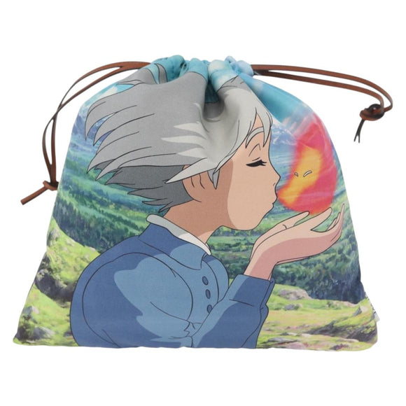 LOEWE × Studio Ghibli Howl's Moving Castle Sophie Calcifer Pouch Auth 167390SAM