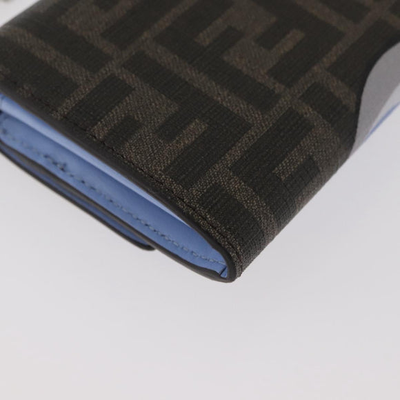 FENDI FENDI x FRGMT x POKÉMON Zucca Canvas Chain Wallet Mini Ryu Auth 167391SM