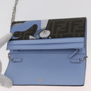 FENDI FENDI x FRGMT x POKÉMON Zucca Canvas Chain Wallet Mini Ryu Auth 167391SM-15