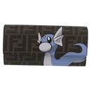 FENDI FENDI x FRGMT x POKÉMON Zucca Canvas Chain Wallet Mini Ryu Auth 167391SM-2