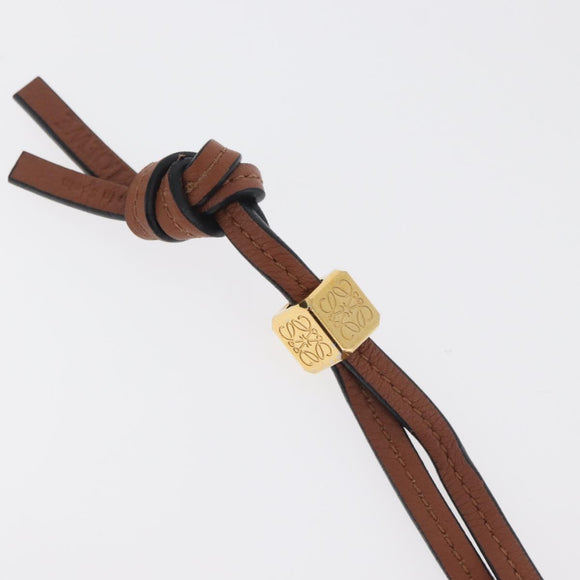 LOEWE × Studio Ghibli Howl's Moving Castle Hin Charm Leather Beige Auth 167392SM