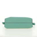 LOEWE × Ghibli Spirited Away Flamenco Clutch Mini Leather Green Auth 167395SM-5