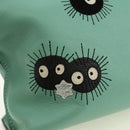 LOEWE × Ghibli Spirited Away Flamenco Clutch Mini Leather Green Auth 167395SM-20