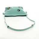 LOEWE × Ghibli Spirited Away Flamenco Clutch Mini Leather Green Auth 167395SM-7