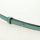LOEWE × Ghibli Spirited Away Flamenco Clutch Mini Leather Green Auth 167395SM-8