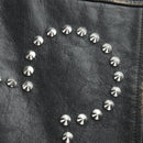 Coach x Disney Double Riders Jacket Leather Black Auth 167402M-13