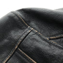 Coach x Disney Double Riders Jacket Leather Black Auth 167402M-15