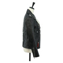 Coach x Disney Double Riders Jacket Leather Black Auth 167402M-4