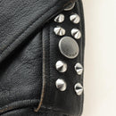 Coach x Disney Double Riders Jacket Leather Black Auth 167402M-9
