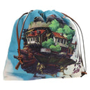 LOEWE Studio Ghibli Collaboration Howl's Moving Castle Nylon Blue Auth 167403SAM-1